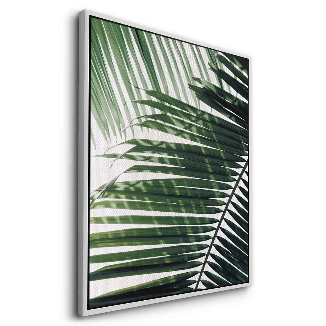 2Minimalist Palm Frond - Canvas