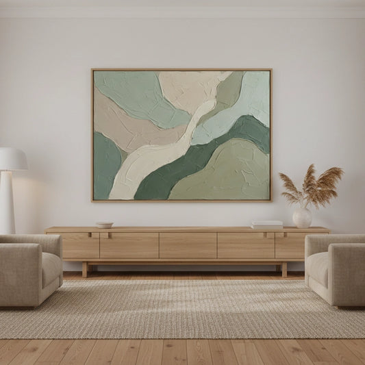 Minimalist Pastel Delta Painting #MPDE440