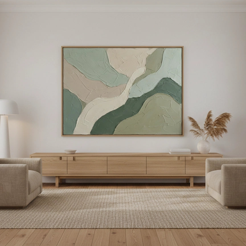 2Minimalist Pastel Delta Painting #MPDE440