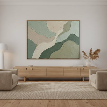 Minimalist Pastel Delta Painting #MPDE440