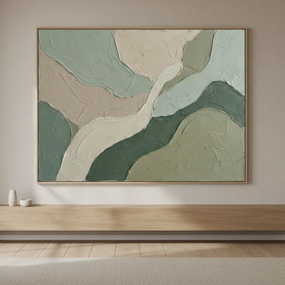 Minimalist Pastel Delta Painting #MPDE440