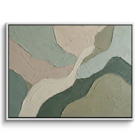 Minimalist Pastel Delta Painting #MPDE440