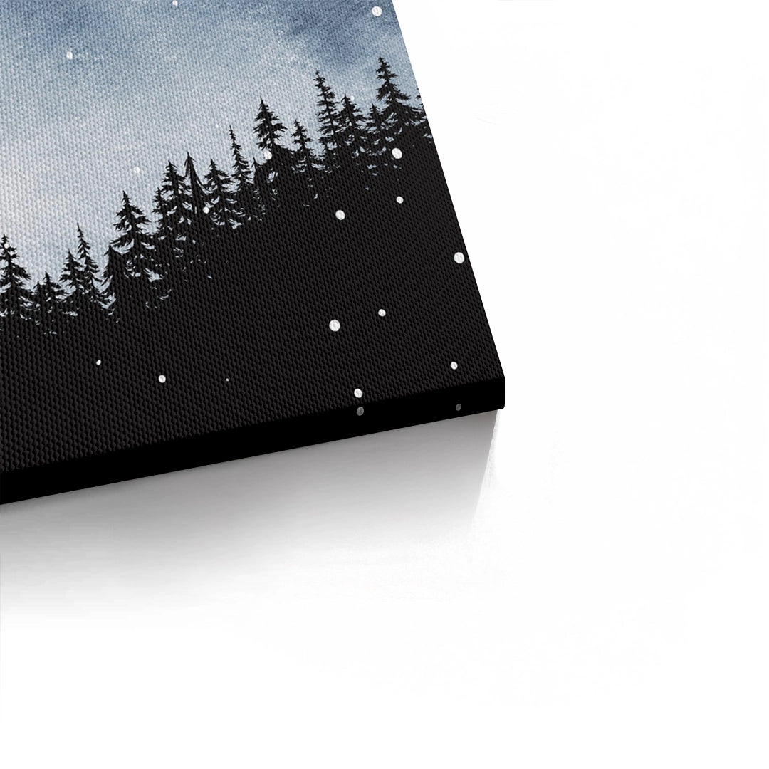 2Minimalist Pine Forest - Canvas