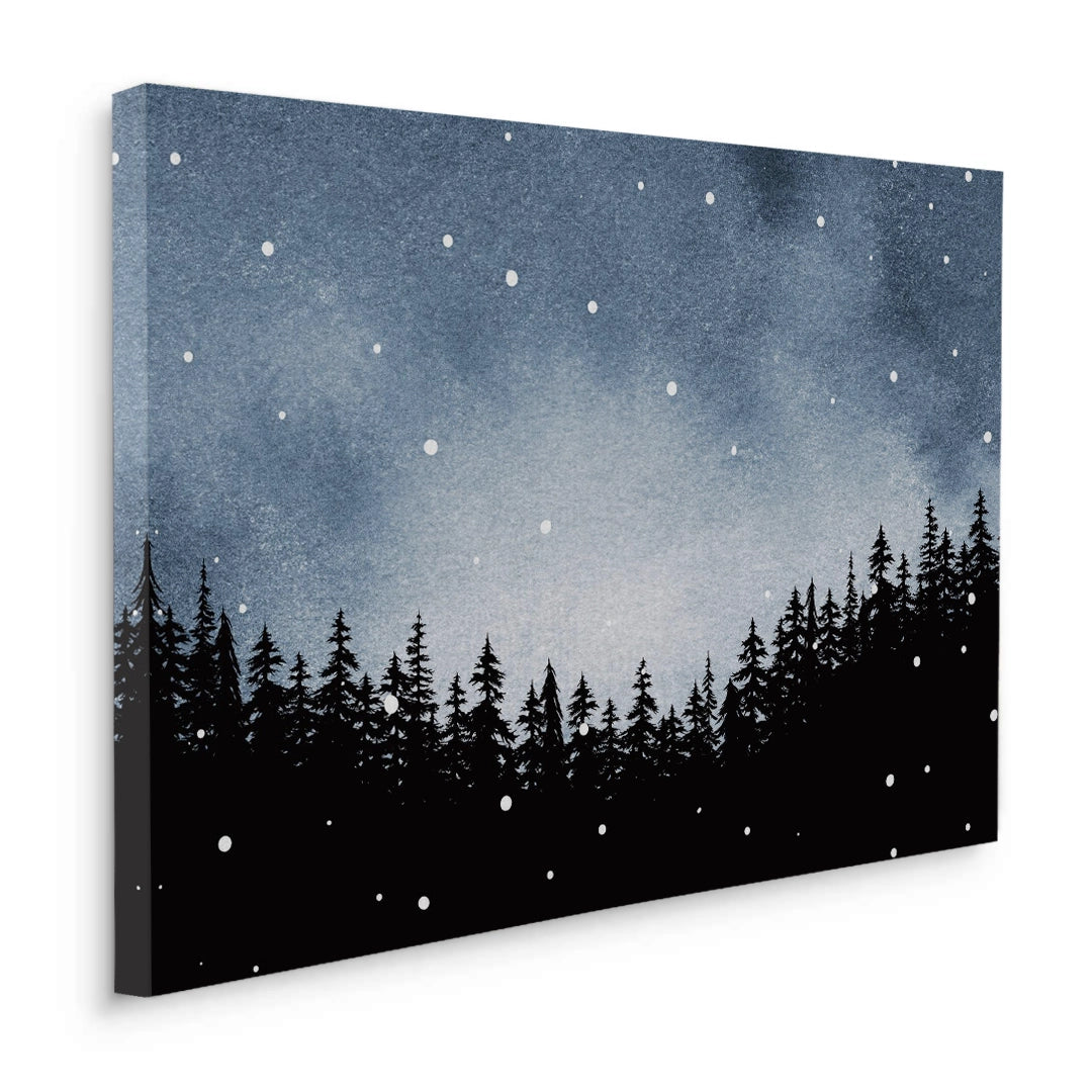2Minimalist Pine Forest - Canvas
