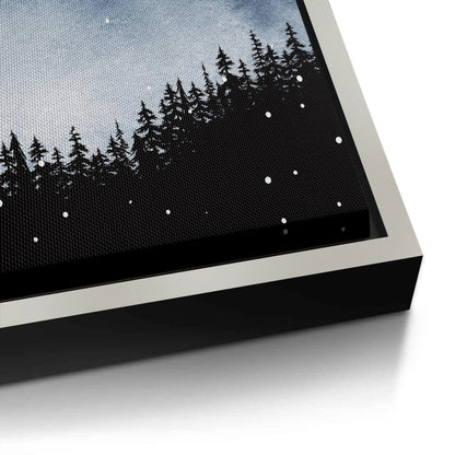 Minimalist Pine Forest - Canvas