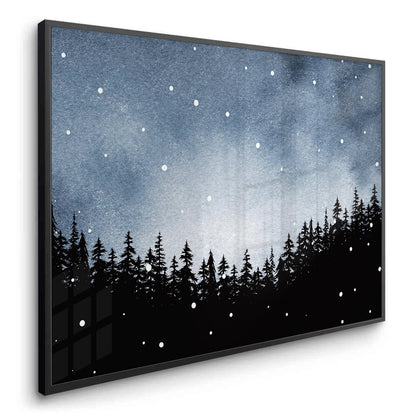 Minimalist Pine Forest - Fine Art