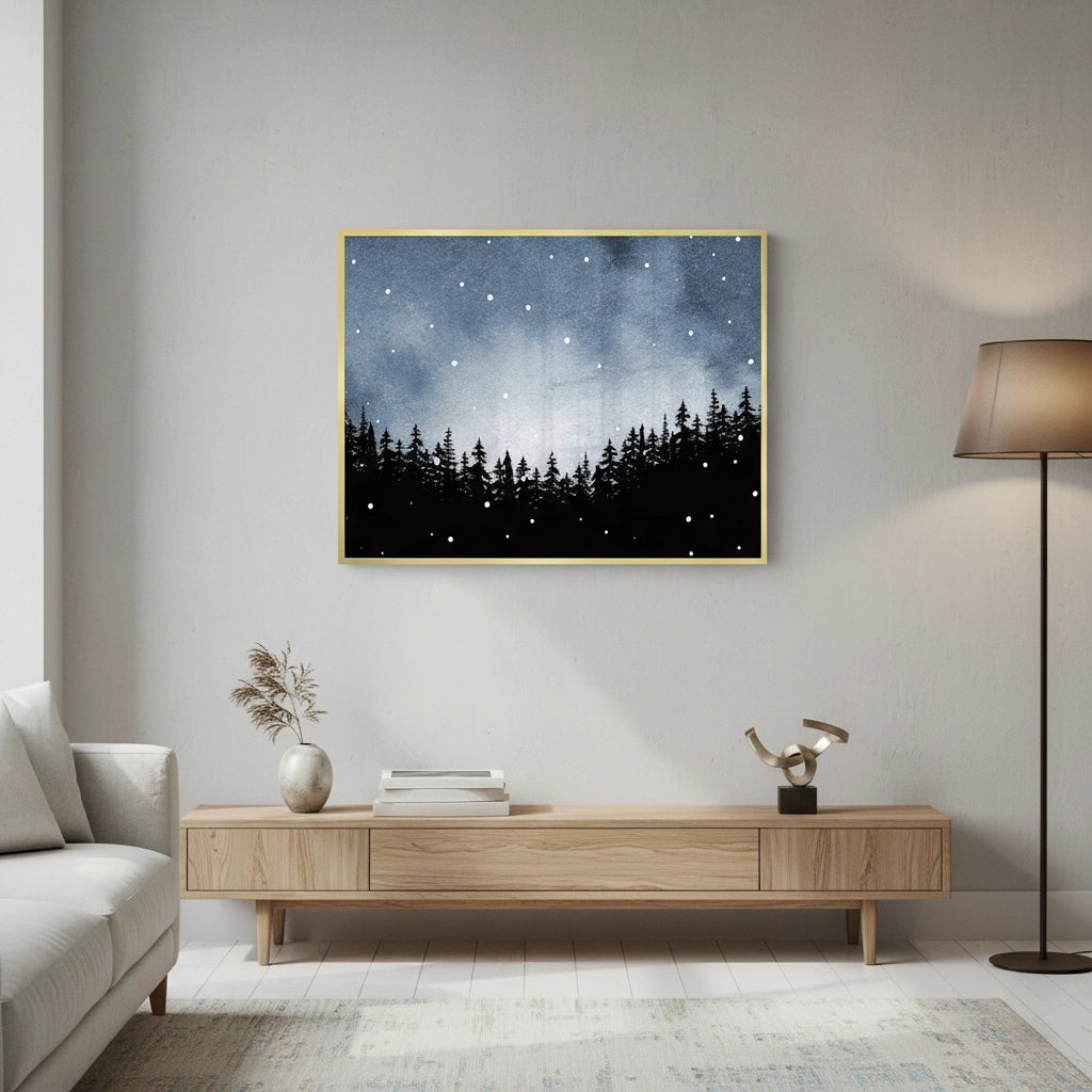 2Minimalist Pine Forest - Fine Art
