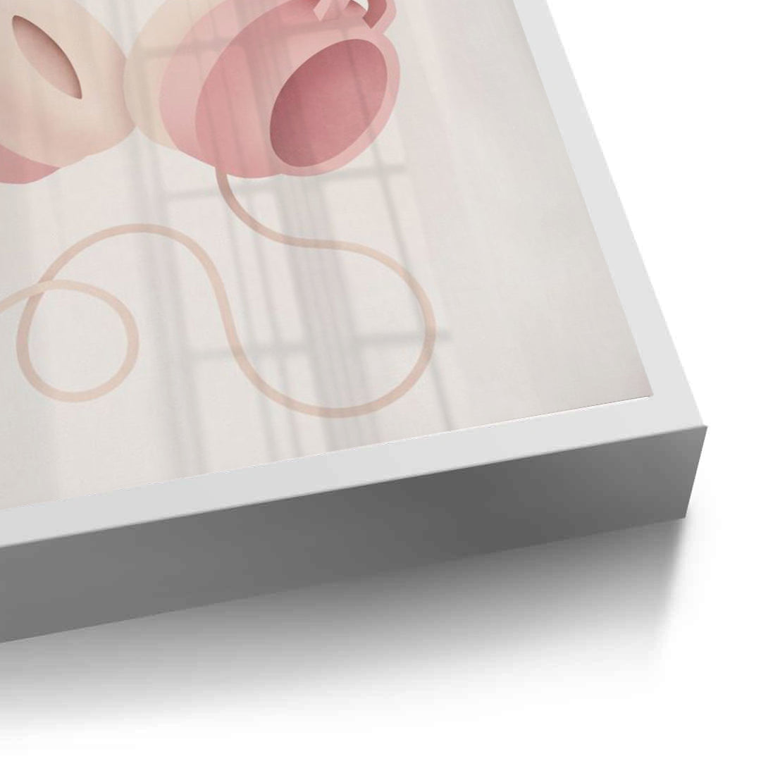 2Minimalist Pink Headphones - Fine Art