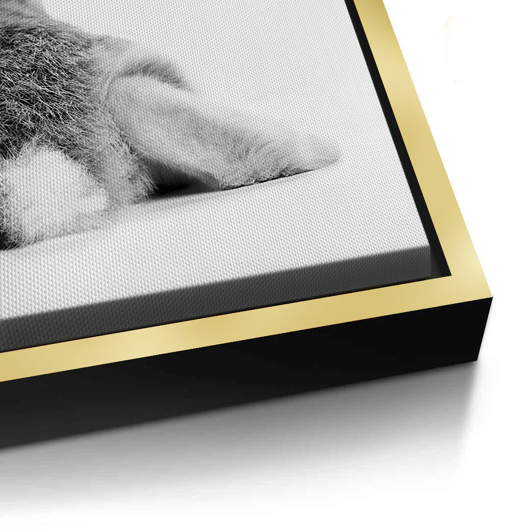 2Minimalist Rabbit - Canvas