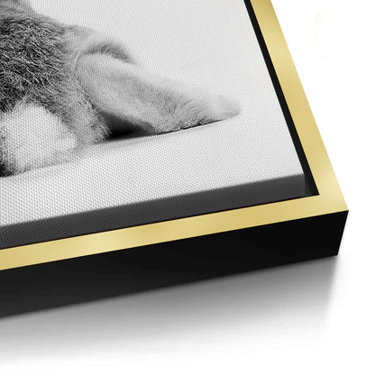 Minimalist Rabbit - Canvas