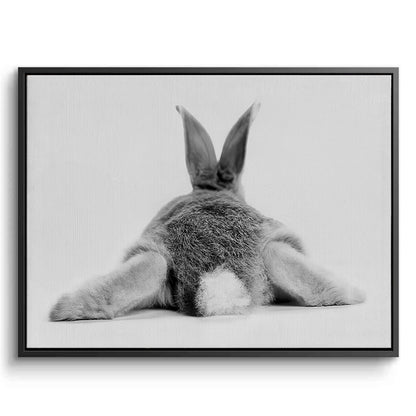 Minimalist Rabbit - Canvas