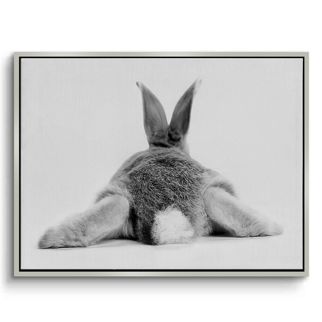 2Minimalist Rabbit - Canvas