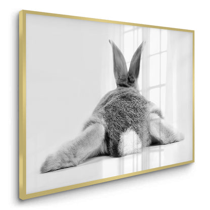 Minimalist Rabbit - Fine Art
