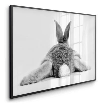 Minimalist Rabbit - Fine Art