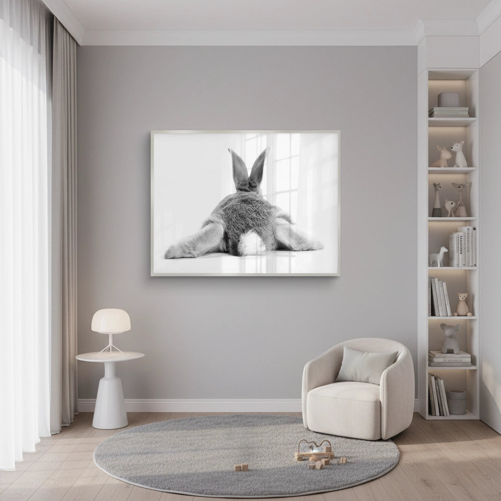 2Minimalist Rabbit - Fine Art