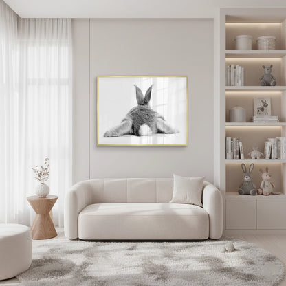 Minimalist Rabbit - Fine Art