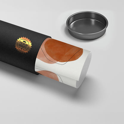 Minimalist Rust and Beige Organic - Poster