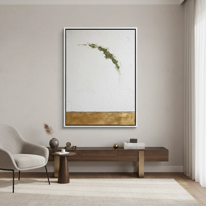 Minimalist Sage Arc Painting #MSAR110