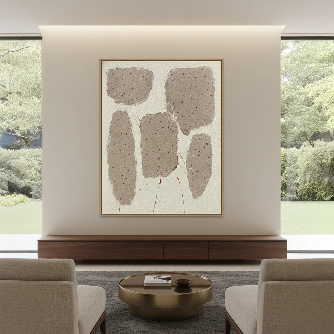 2Minimalist Sand Form Painting #MSFO220