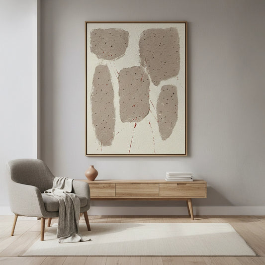 Minimalist Sand Form Painting #MSFO220