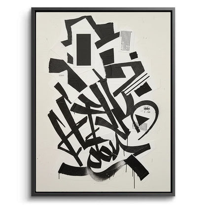 Minimalist Stark Calligraphy Painting #MSCA440