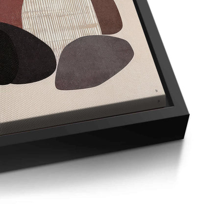 Minimalist Stone Composition - Canvas