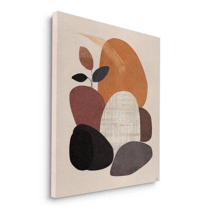 Minimalist Stone Composition - Canvas