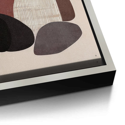 Minimalist Stone Composition - Canvas