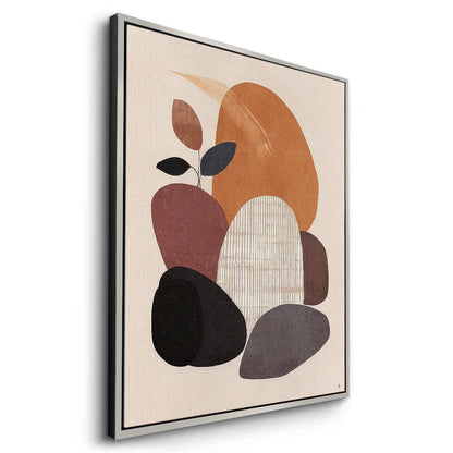 Minimalist Stone Composition - Canvas