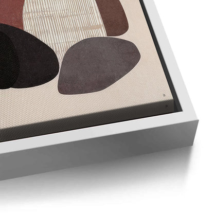 Minimalist Stone Composition - Canvas
