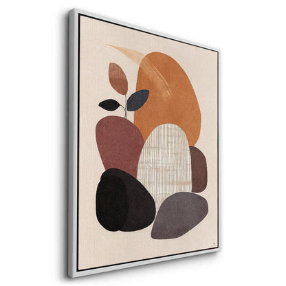 Minimalist Stone Composition - Canvas