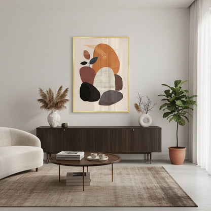 Minimalist Stone Composition - Fine Art