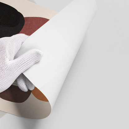 Minimalist Stone Composition - Poster