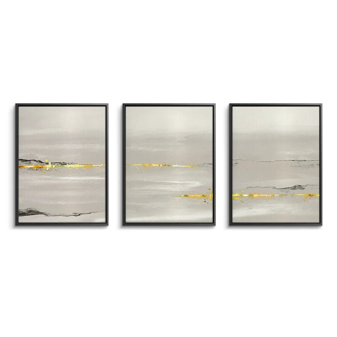 Minimalist Wall Art, Set of 3 - Canvas - Jasmineart.ae
