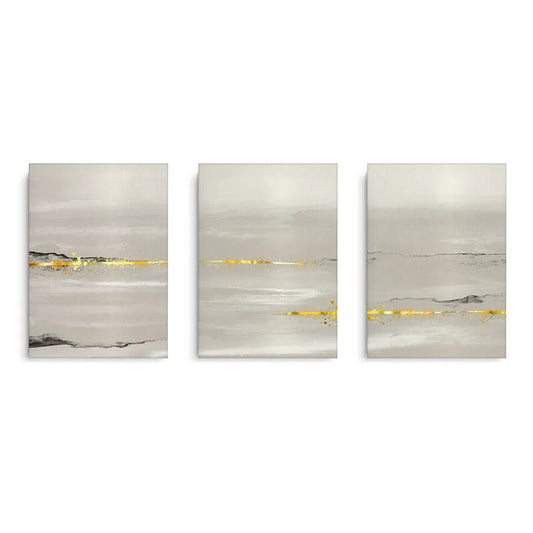 Minimalist Wall Art, Set of 3- Canvas