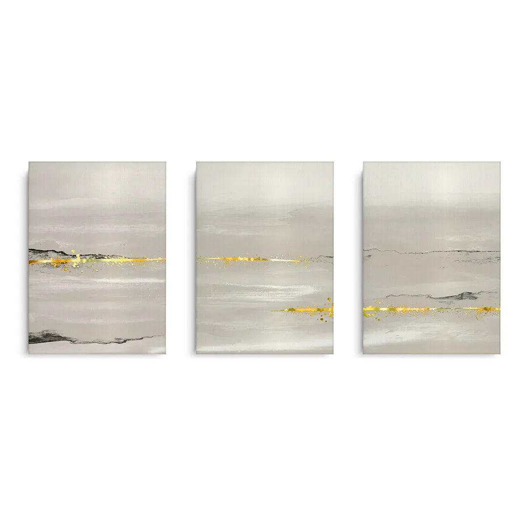Minimalist Wall Art, Set of 3 - Canvas - Jasmineart.ae