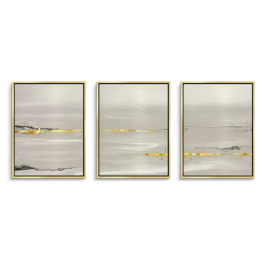 Minimalist Wall Art, Set of 3 - Canvas - Jasmineart.ae