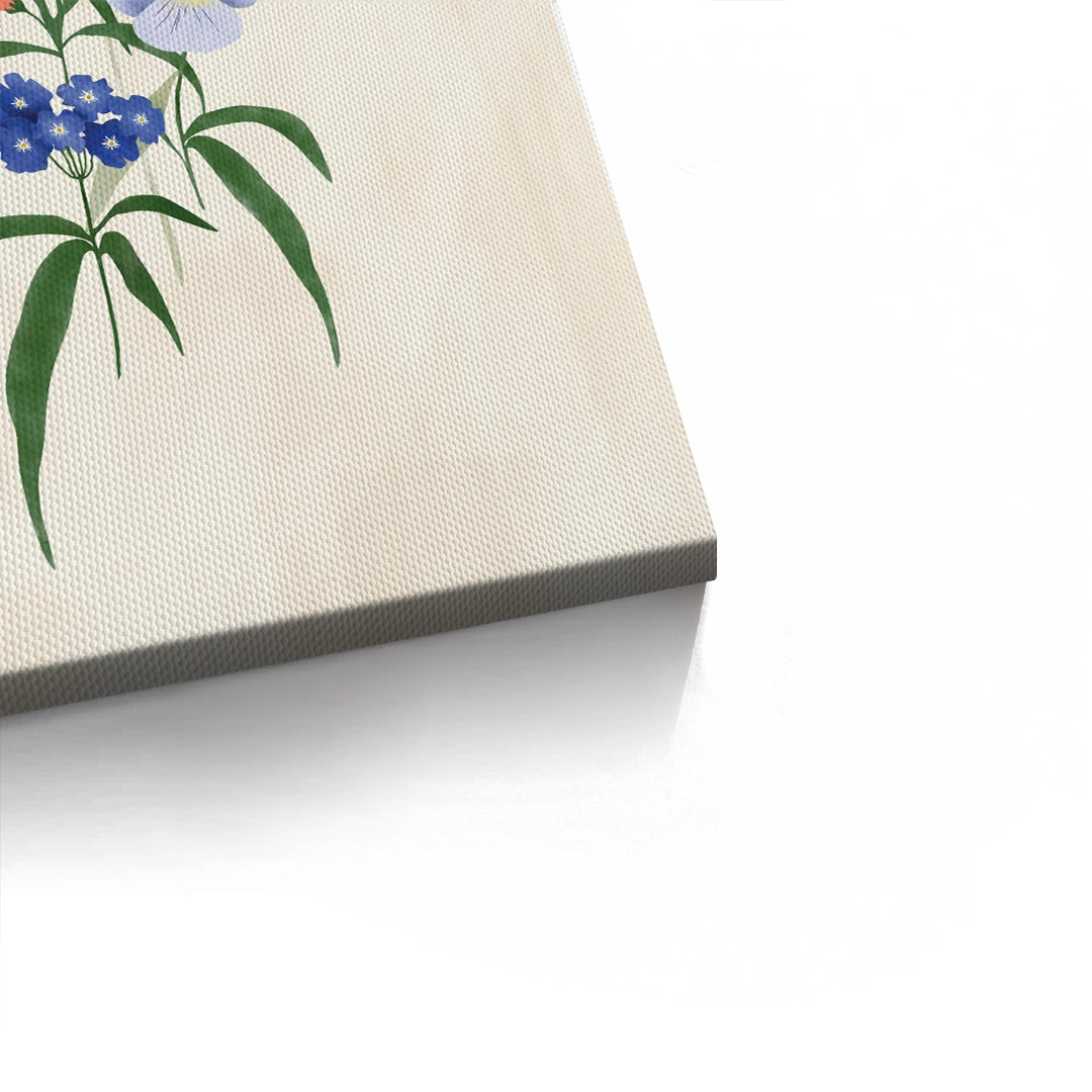 2Minimalist Wildflower Bouquet - Canvas