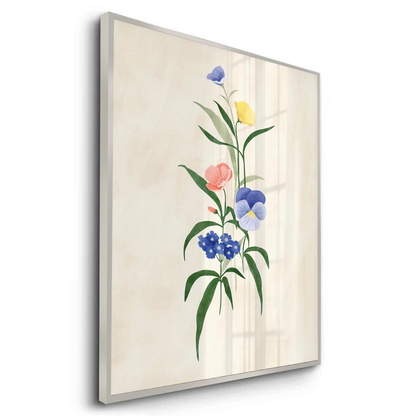 Minimalist Wildflower Bouquet - Fine Art