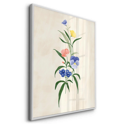 Minimalist Wildflower Bouquet - Fine Art
