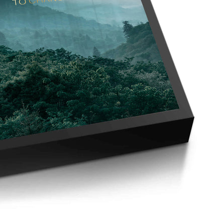 Misty Mountain Landscape - Fine Art