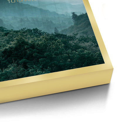 Misty Mountain Landscape - Fine Art