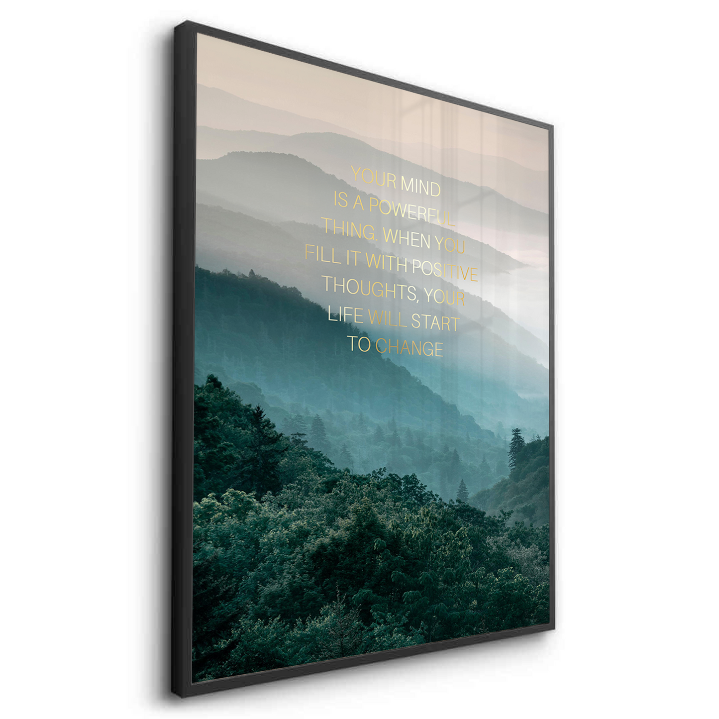 2Misty Mountain Landscape - Fine Art