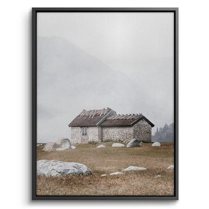 Misty Stone Cottage - Canvas