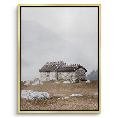 Misty Stone Cottage - Canvas