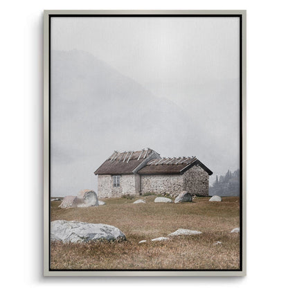 Misty Stone Cottage - Canvas