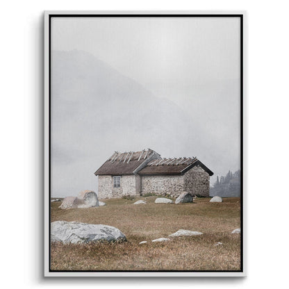 Misty Stone Cottage - Canvas