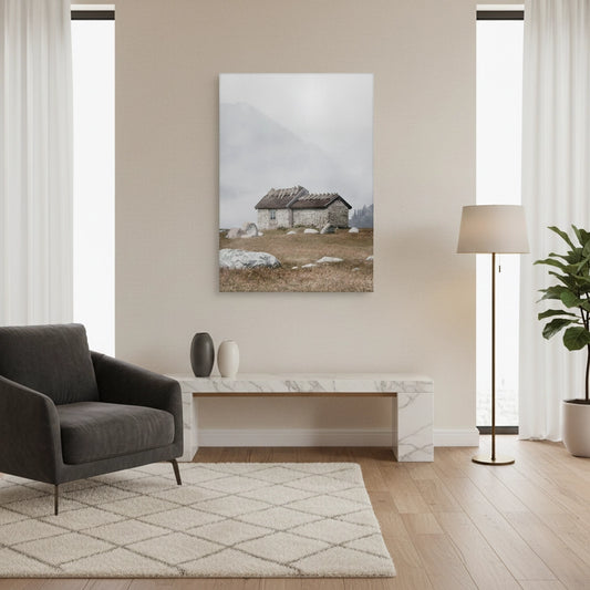 Misty Stone Cottage - Canvas
