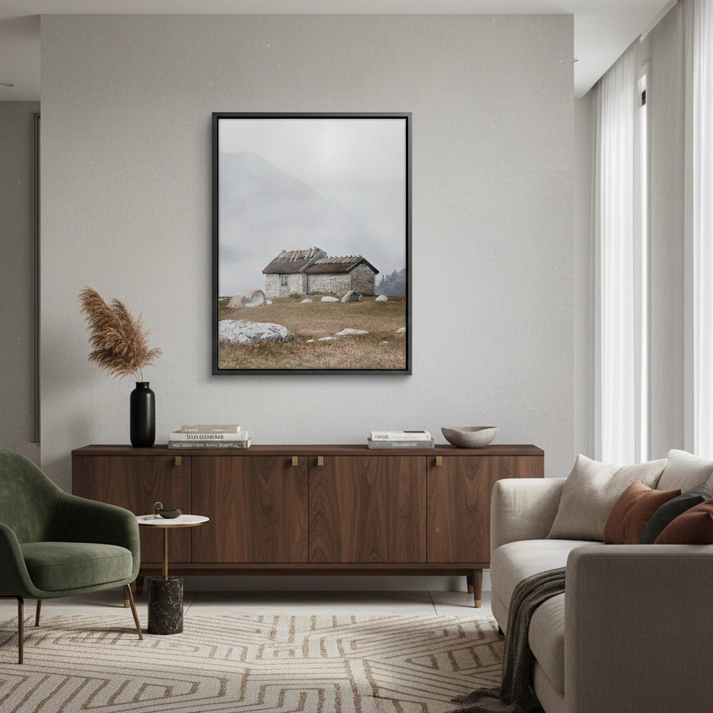 2Misty Stone Cottage - Canvas