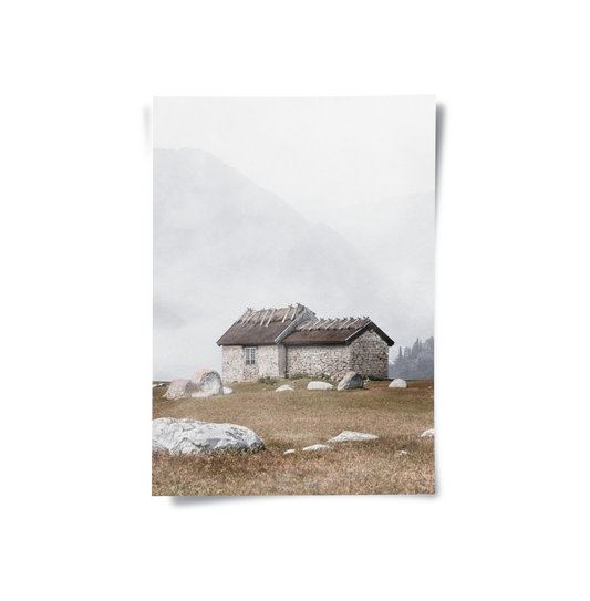Misty Stone Cottage - Poster
